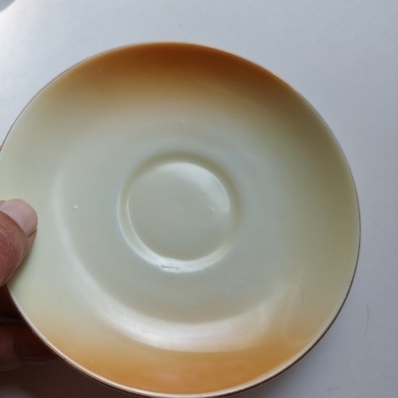 Vintage* Handpainted Porcelain Cup and Saucer Set - Picture 2 of 7